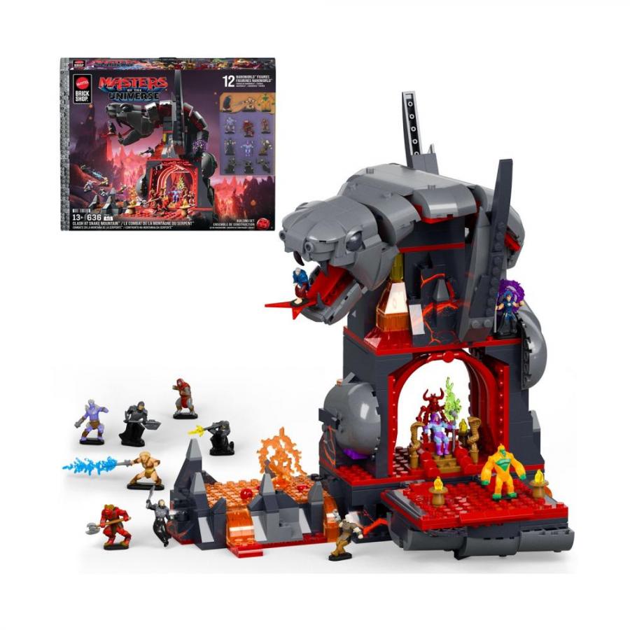 Mattel Brick Shop: Masters of the Universe Premium Series - Snake Mountain (JMB31)