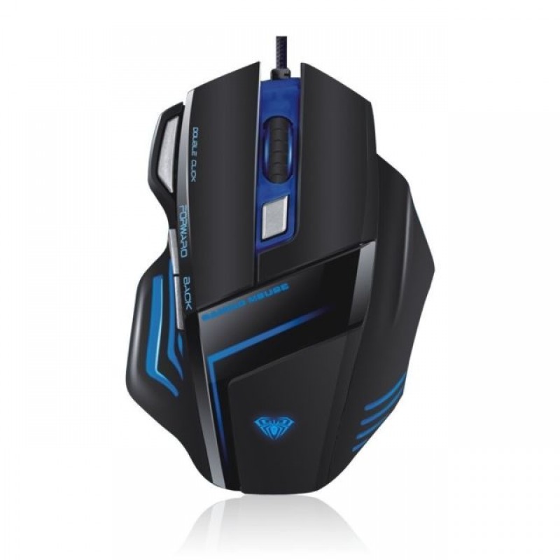 Aula Ghost Shark Expert Gaming Mouse Gaming Ποντίκι Μαύρο (AC-GSE)