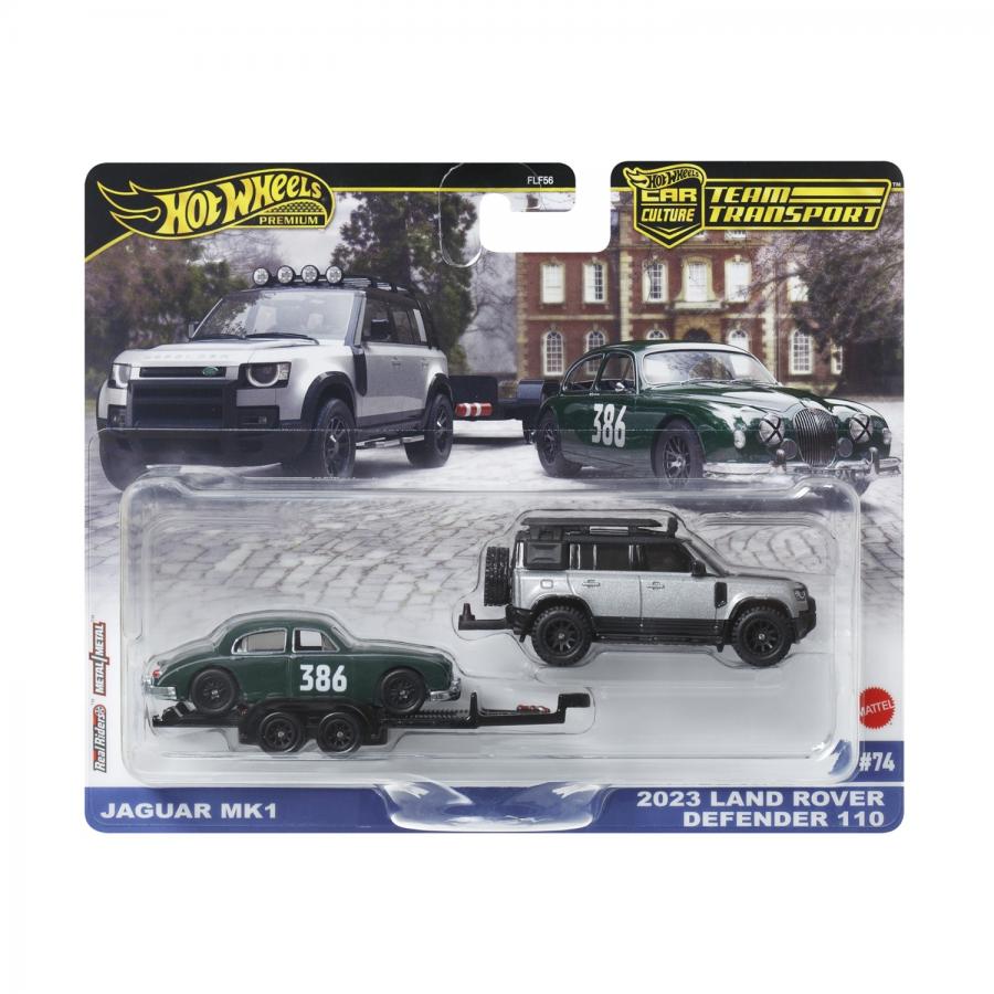 Mattel Hot Wheels: Collectible - Truck With Vehicle – Hw Land Rover Defend 110 (JBM29)