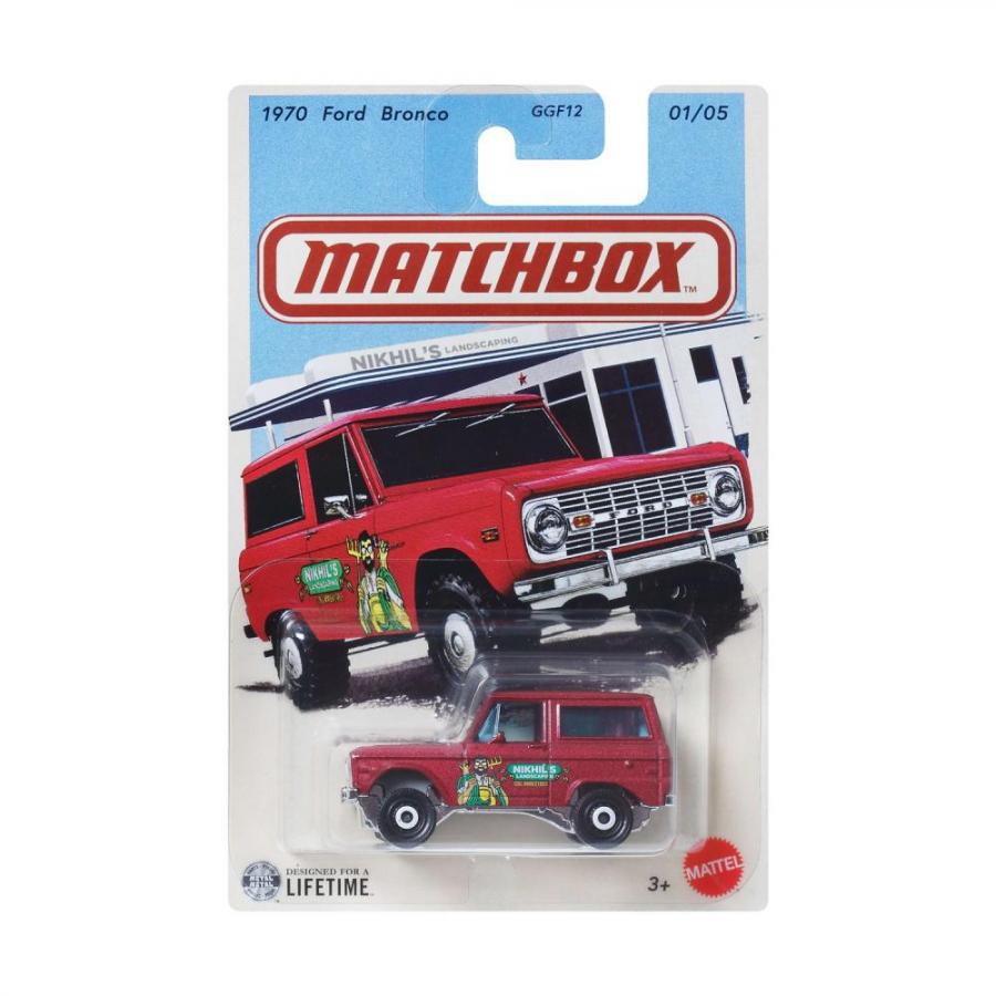 Mattel Matchbox: Cars – Mbx 1970 Ford Bronco (JRK09)