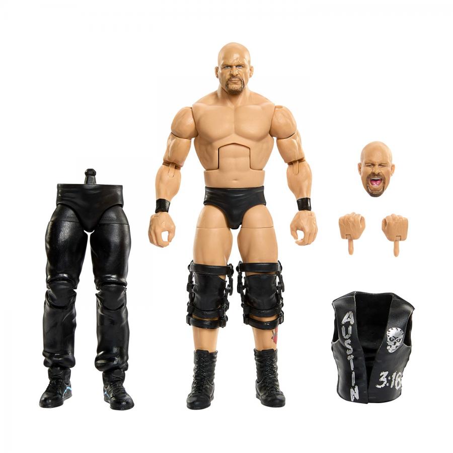 Mattel WWE: Live Event Elite Figures – WWE Summerslam Stone Cold Steve A (JHX79)