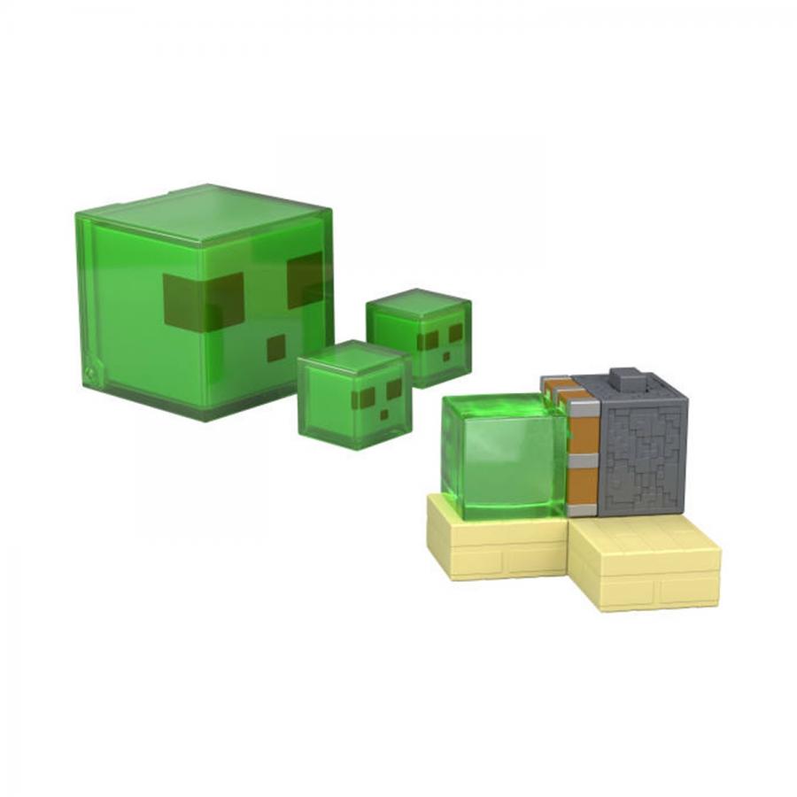 Mattel Minecraft: - Basic Figure With Accessories – Minecraft Redstone Charged Sticky P (JKK01)