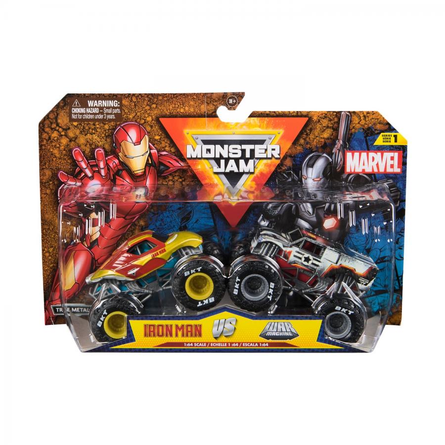 Spin Master Monster Jam Marvel: The Sentinels Vs Wolverine Vehicles (20152833)