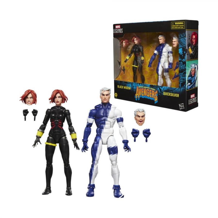 Hasbro Fans - Avengers Legends: Avengers Black Widow and Quicksilver (G2122)