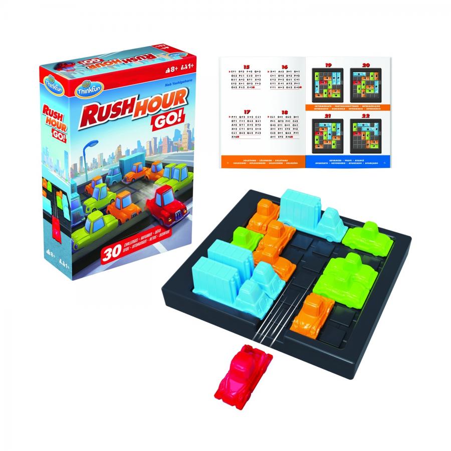 Ravensburger Παιχνίδι Λογικής: Rush Hour Go (76680)