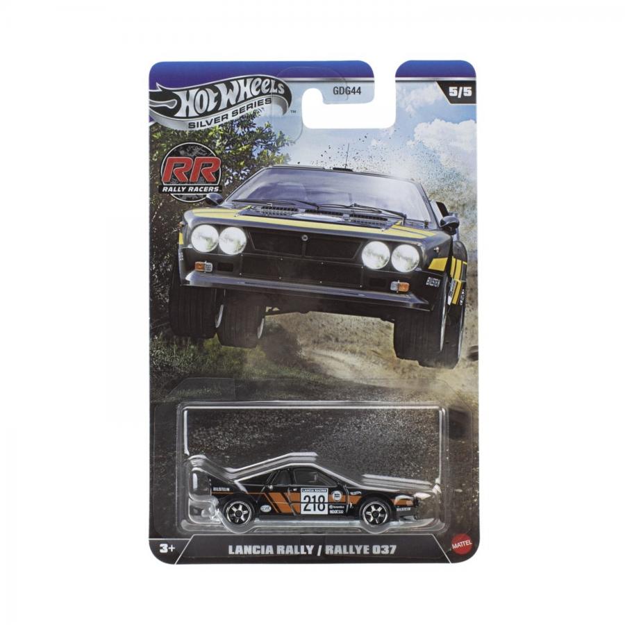 Mattel Hot Wheels Silver Series: Rally Racers - Lancia Rally / Rallye 037 Vehicle (JNF48)