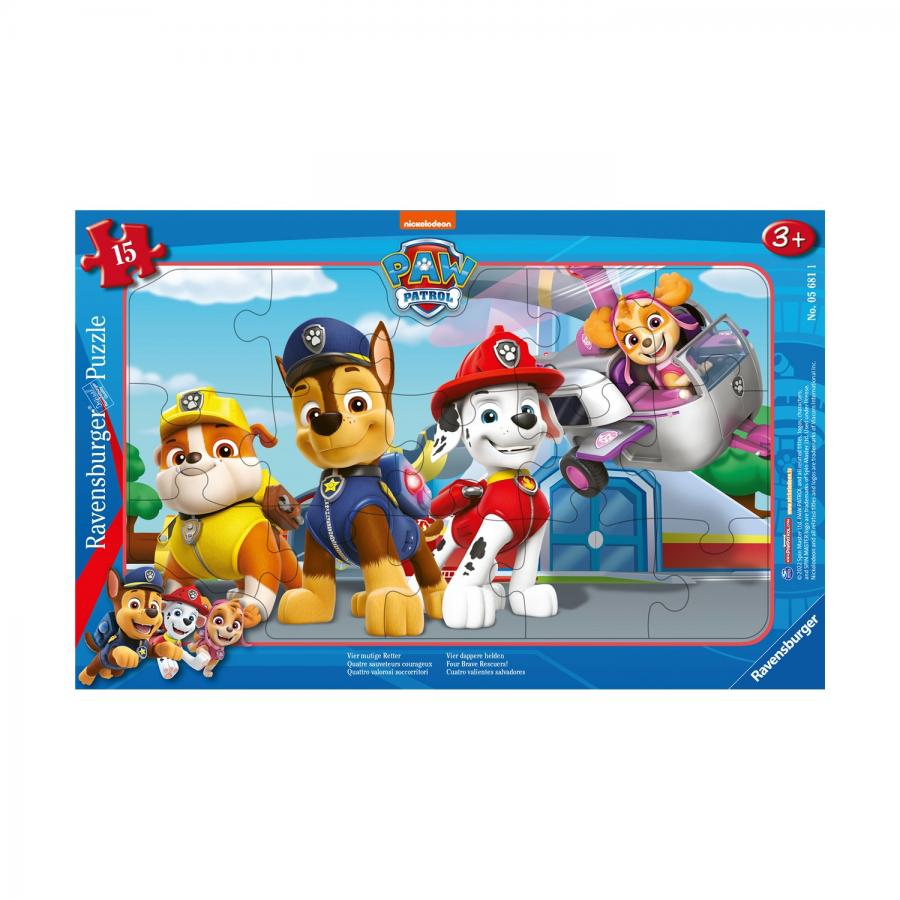 Ravensburger Puzzle: Καρτέλα Paw Patrol (15pcs) ( 05681)