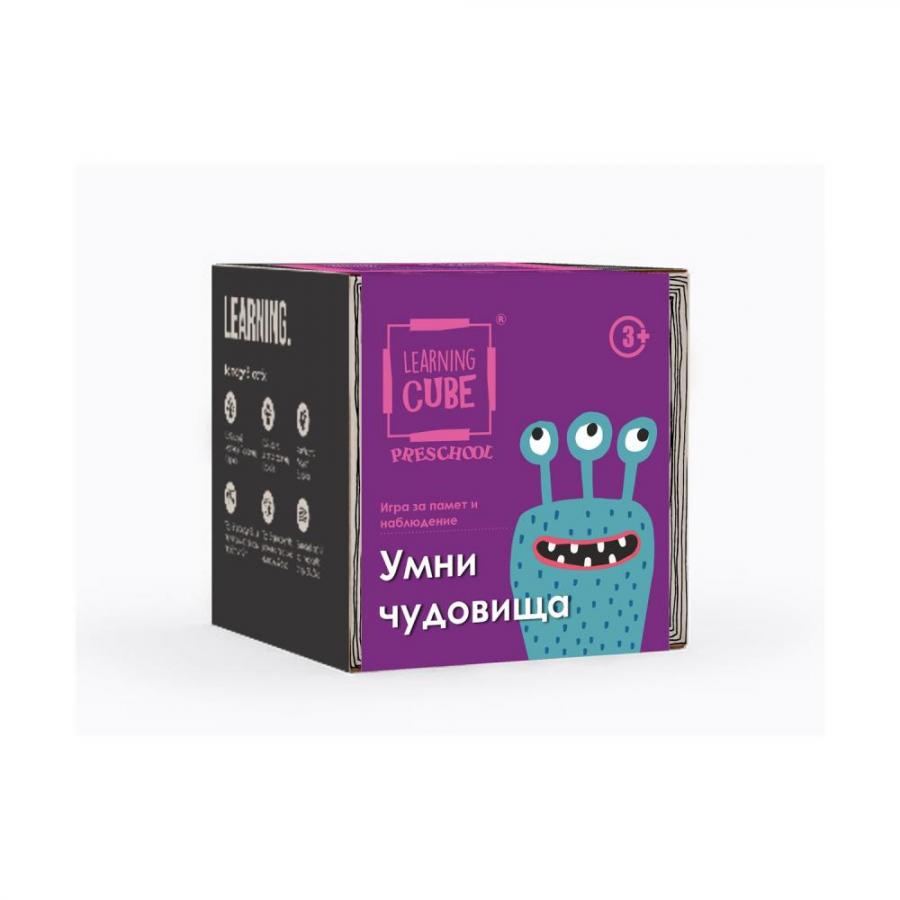 K-Toyz Learning Cubes: Clever Monsters Spot The Differences & Memo (Bulgarian Language) (LC-028)