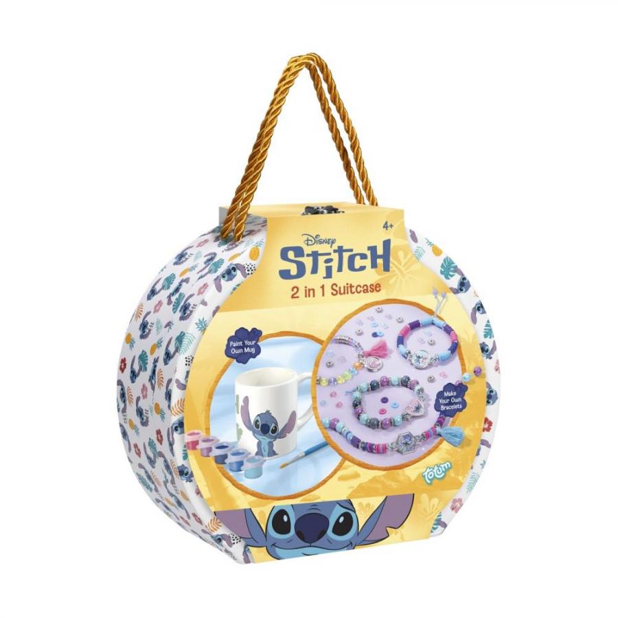 Totum: Disney Stitch - 2 In 1 Suitcase (Mug & Bracelets) (TT700506)