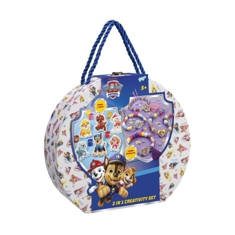 Totum: Paw Patrol - 2 In 1 Suitcase (Plaster & Bracelets) (TT723738)
