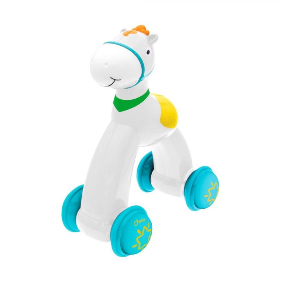Chicco Παιχνίδια Drop Baby Sense & Focus: Αλογάκι Push & Go (Y03-09948-00)