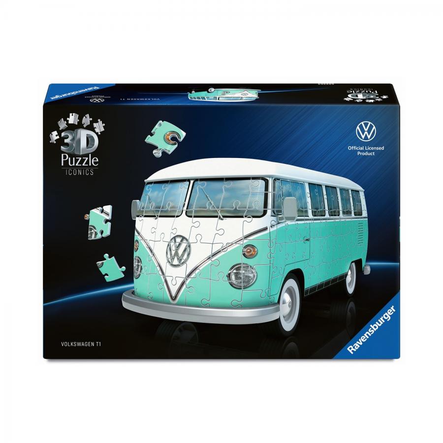 Ravensburger 3D Puzzle: Iconics - Volkswagen T1 (162pcs) (12008035)