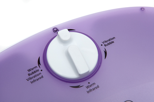 MESKO MULTIFUNCTIONAL FOOT MASSAGER PURPLE