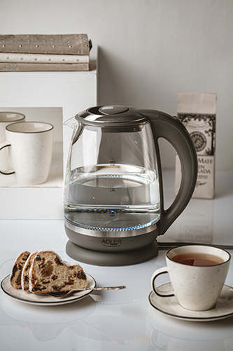 ADLER GLASS KETTLE 2,0L