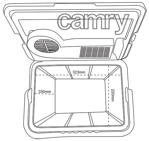 CAMRY PORTABLE COOLER 24L