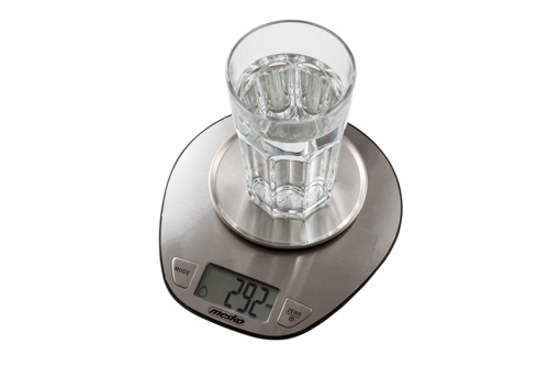 MESKO KITCHEN SCALE WITH A BOWL 1,8L