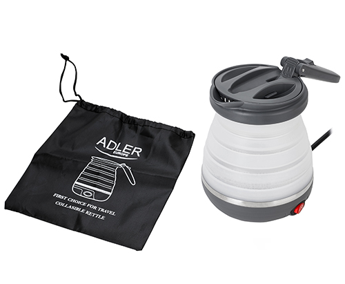 ADLER TOURIST SILICONE KETTLE 0.6L UK