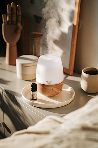 ADLER 3IN1 ULTRASONIC WOOD AROMA DIFFUSER
