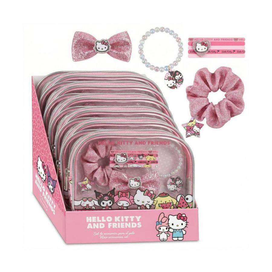 Cerda Beauty: Hello Kitty and Friends - Mini Crossbody Bag with Accessories Set (2500003734)