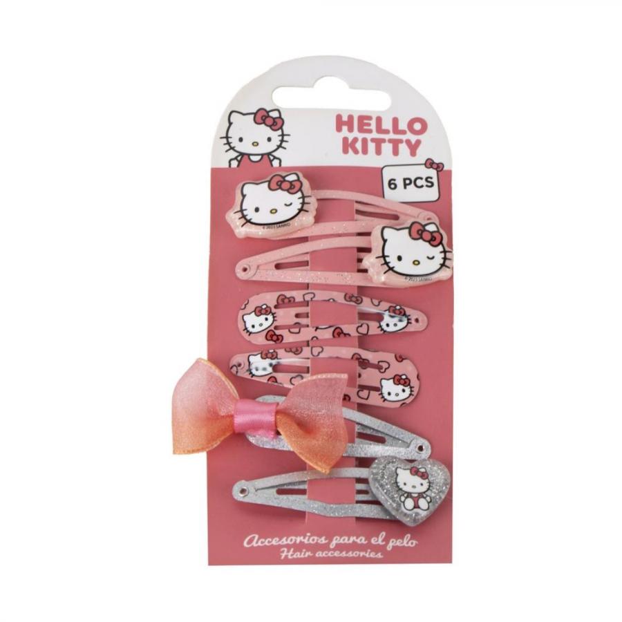 Cerda Beauty: Hello Kitty - Hair Clips (6pcs) (2500003686)