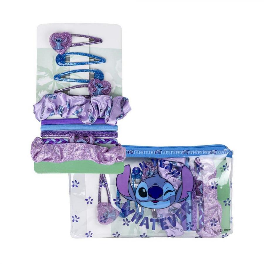 Cerda Beauty: Stitch - Hair Accessories Set with Pouch (2500002676)