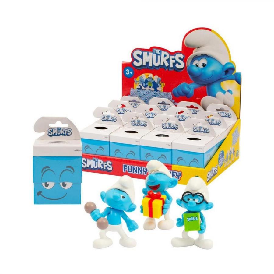 Giochi Preziosi The Smurfs - Αστείες Φιγούρες Asst CDU (PUF12000)