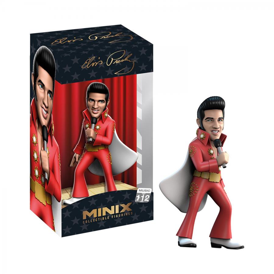 Minix Collectible Figurines: Elvis Red Suit -  Φιγούρα 12εκ. (MNX18918)