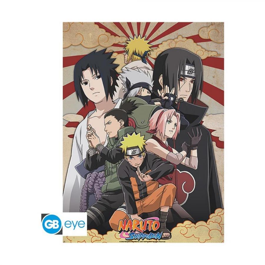 Abysse: Naruto Shippuden - Shippuden Group Chibi Poster (52X38) (ABYDCO254)