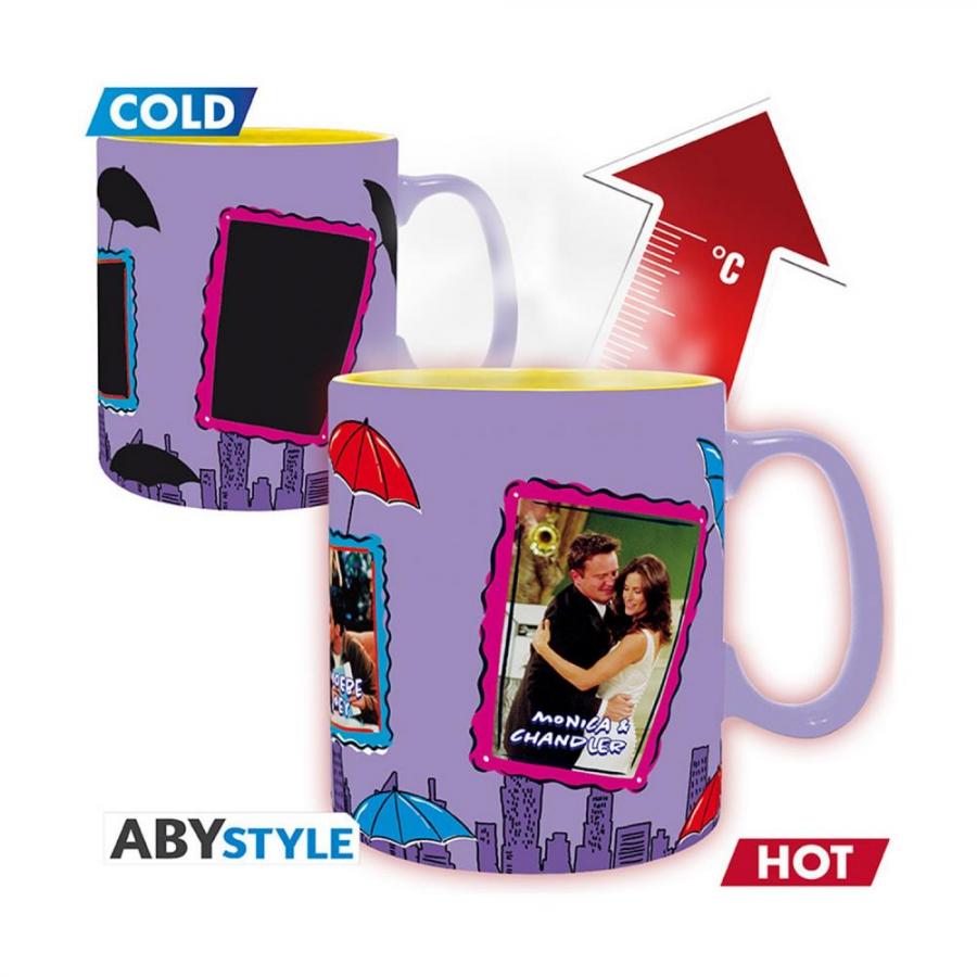 Abysse: Friends - Frames Heat Change Mug (460ml) (ABYMUGA262)