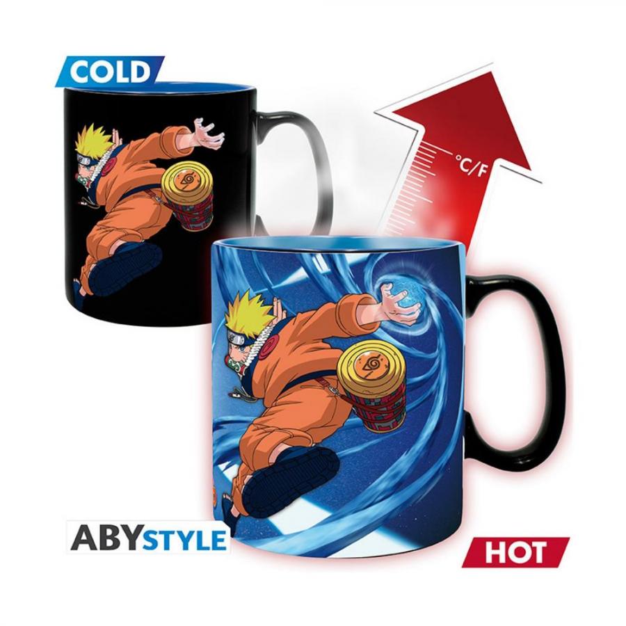 Abysse: Naruto - Naruto & Sasuke Heat Change Mug (460ml) (ABYMUGA500)