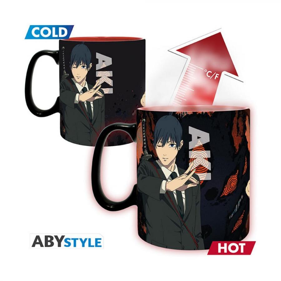 Abysse: Chainsaw Man - Denji & Aki Heat Change Mug (460ml) (ABYMUGA602)