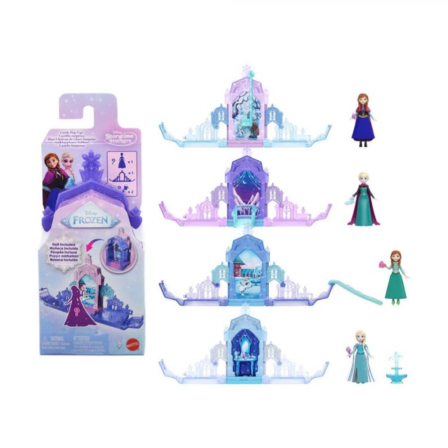 Mattel Disney: Frozen - Μίνι Κούκλες, Pop Up Παγωμένο Παλάτι (JNL62)