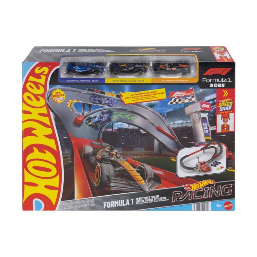 Mattel Hot Wheels: Racing Πίστα F1 Sprint (Ομάδες 2026) (JNN32)