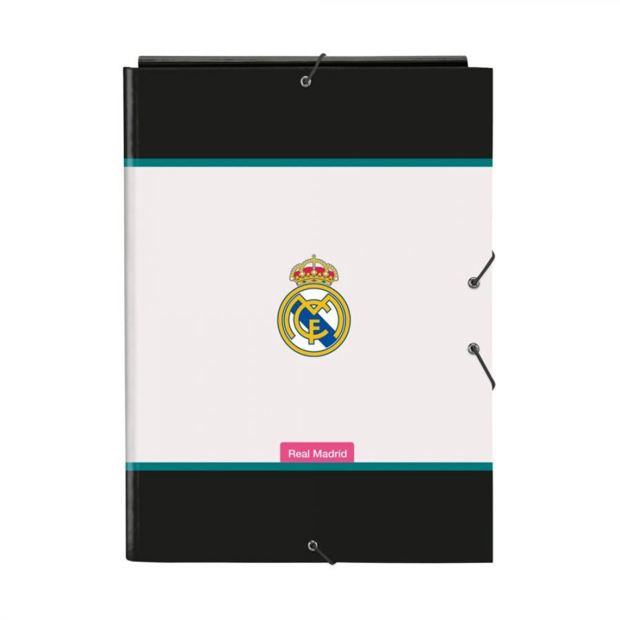 Safta: Real Madrid - Folio Cardboard Elastic Binder (512654068)