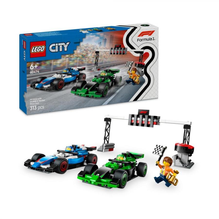 LEGO City: F1 Grid With Vcarb & Sauber Race Cars (60474)