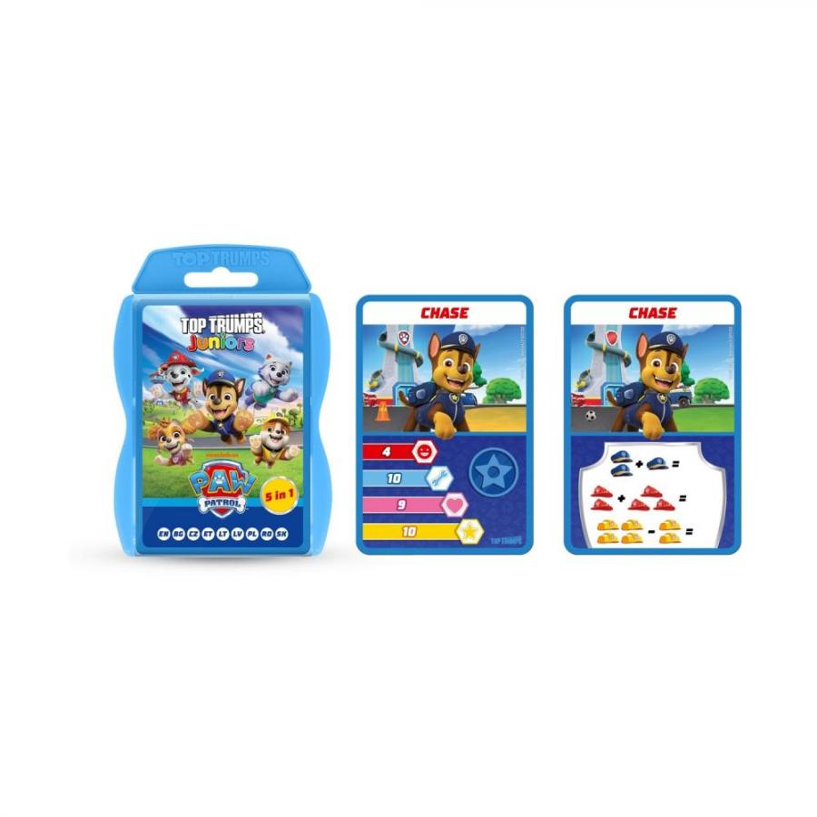 Winning Moves Top Trumps Specials: Paw Patrol TT Cards Junior Plastic Case (WM04723-ML1-6)