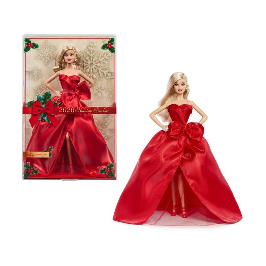 Mattel Barbie: Seasonal Celebrations - Holiday 2026 Blonde Doll (JJX65)