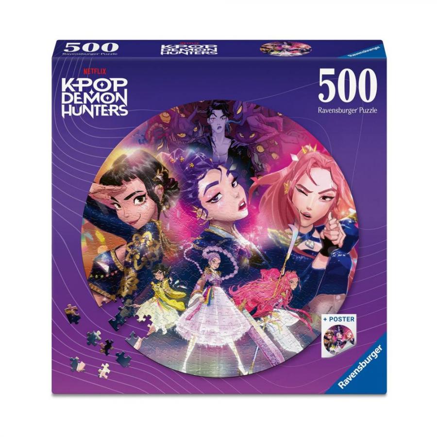 Ravensburger Puzzle: K-Pop Demon Hunters - For the Fans (500pcs) (12002052)