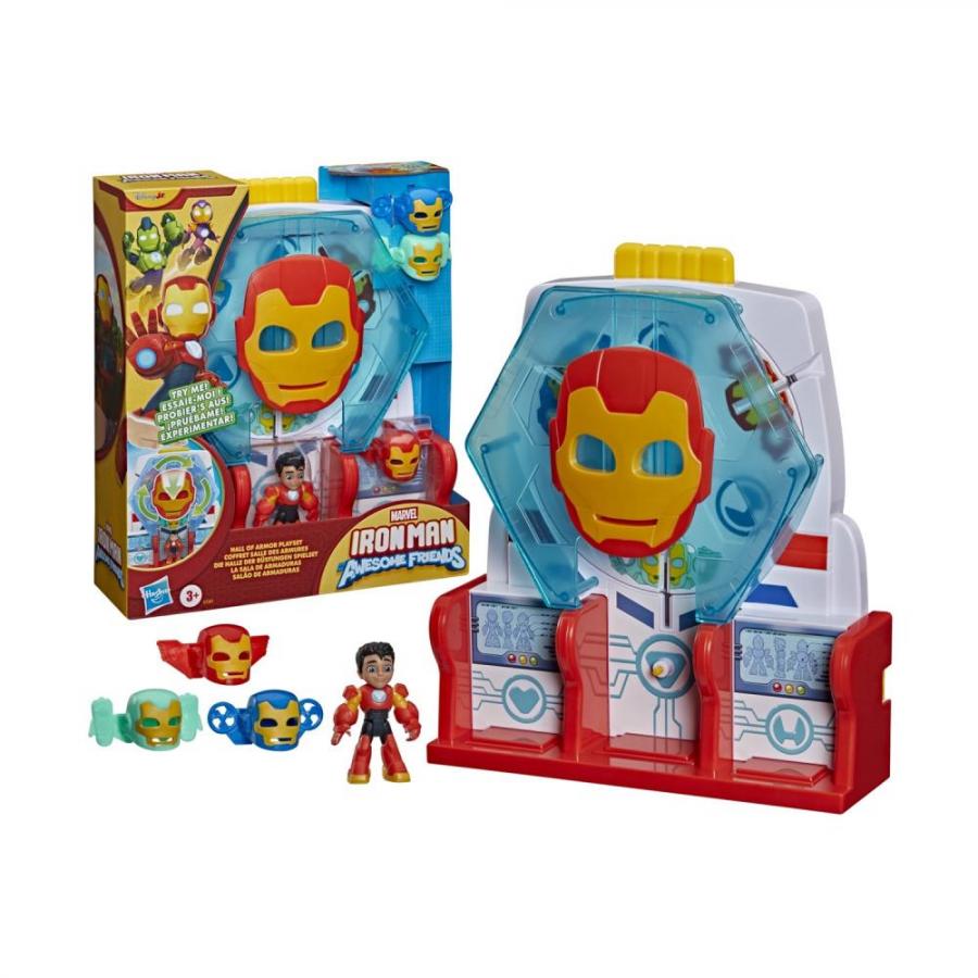 Hasbro Iron Man And His Awesome Friends: Vehicles And Playsets - Marvel Hall of Armor Playset (G1261)