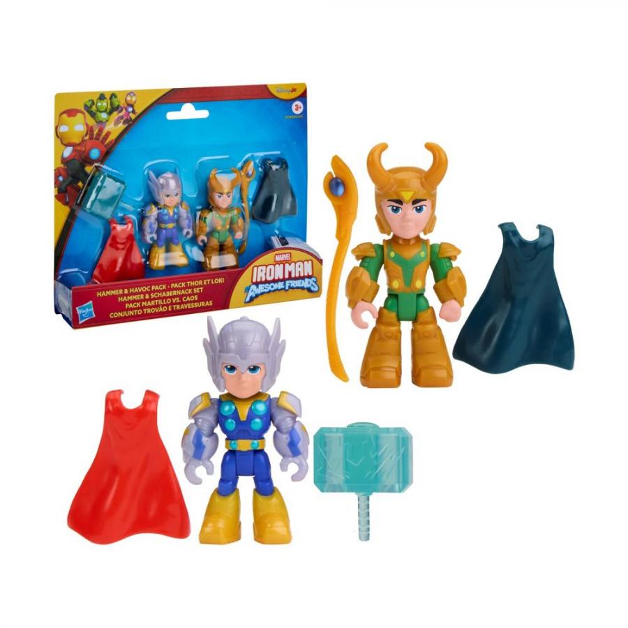 Hasbro Iron Man and His Awesome Friends: Hammer & Havoc Team Pack (G3118)