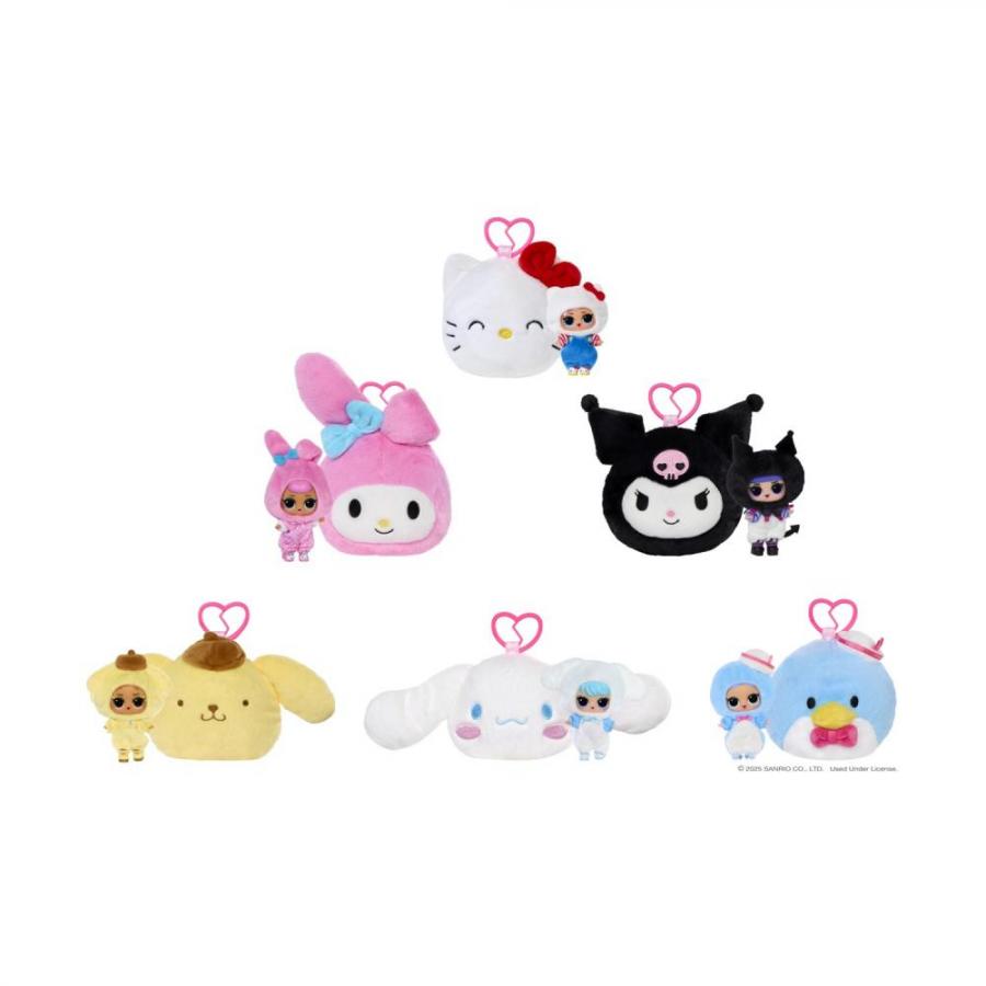 MGA L.O.L. Surprise: Hello Kitty and Friends Double Suprise Plush (Random) (599241)