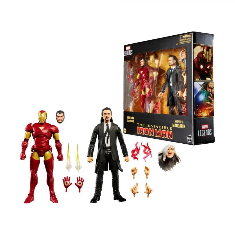 Hasbro Fans: Marvel Classic Legends - Iron Man & Mandarin 2-Pack (G0629)