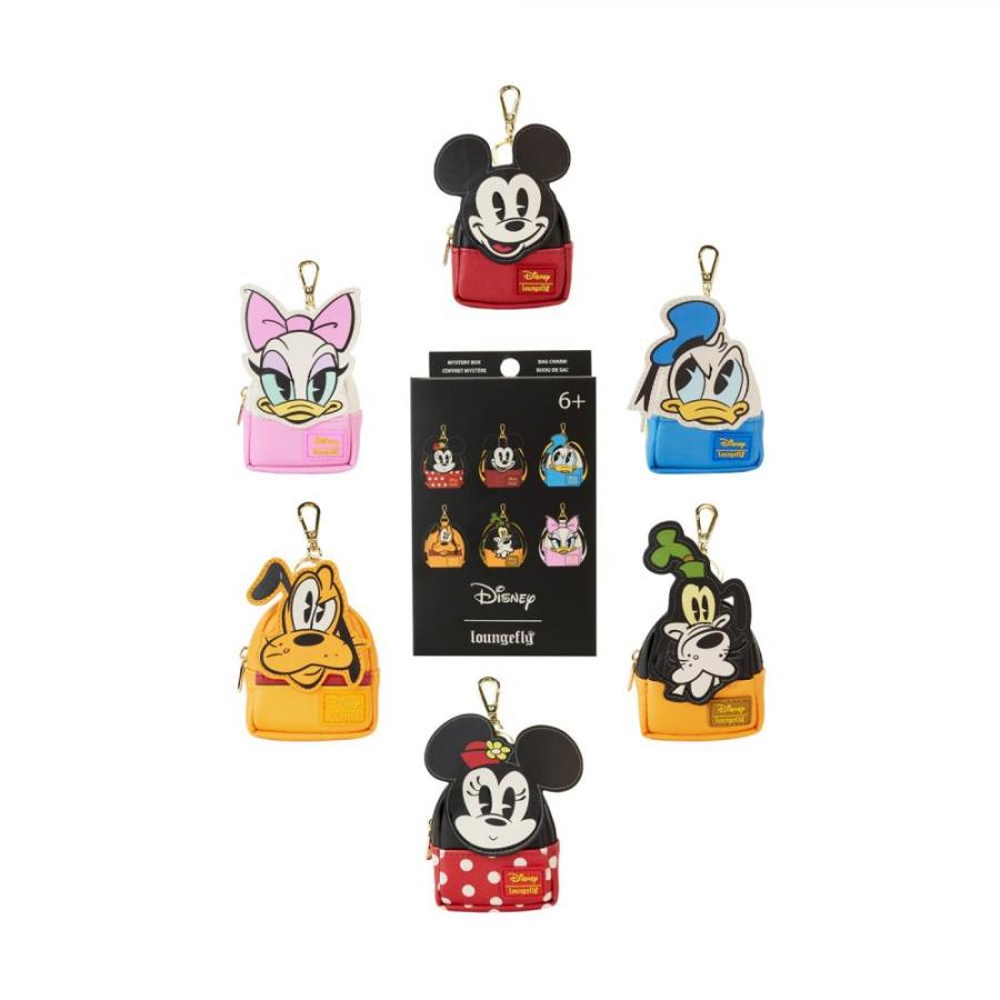 Loungefly Disney: Mickey And Friends - Mini Backpack Bag Charm (WDK0750-EA)
