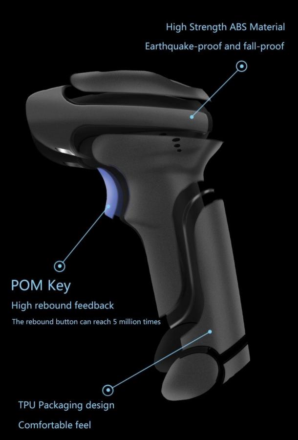 NETUM WIRED CCD 1D BARCODE SCANNER
