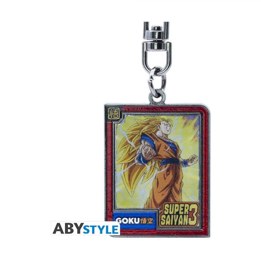 ABYstyle: Dragon Ball - Super Saiyan 3 Goku Lenticular Keychain (ABYKEY651)