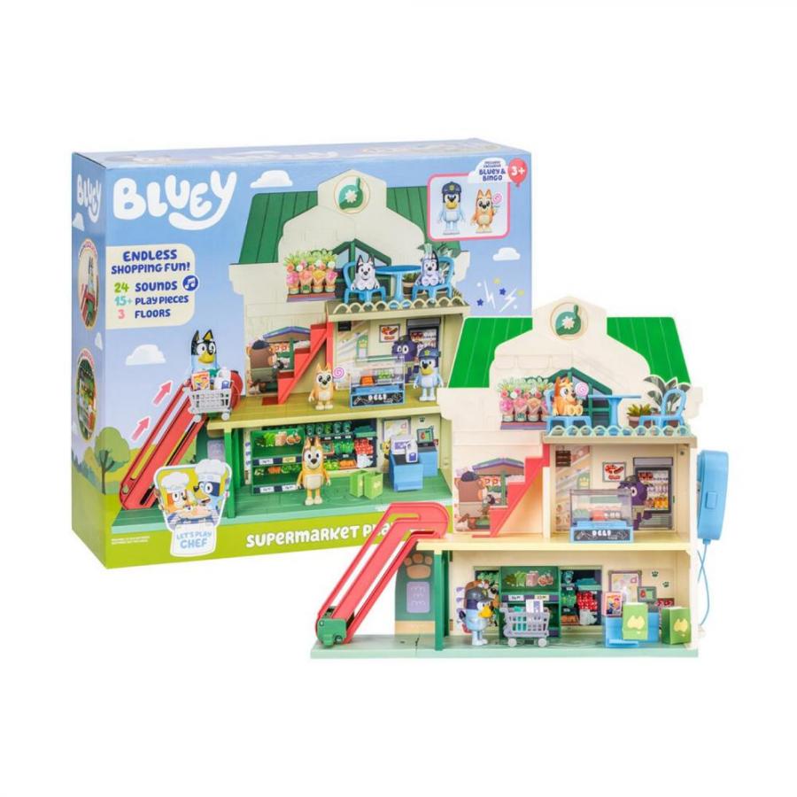 Giochi Preziosi Bluey: Σετ Παιχνιδιού Σούπερ Μάρκετ (BLYB2000)