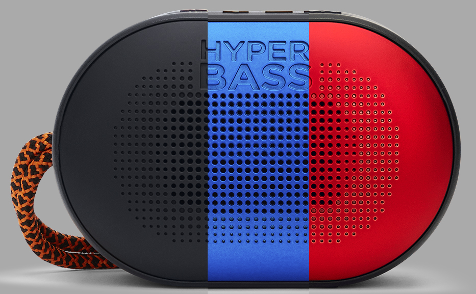 AIWA BLUETOOTH SPEAKER WITH RGB MULTI LIGHTING RMS 10W RED