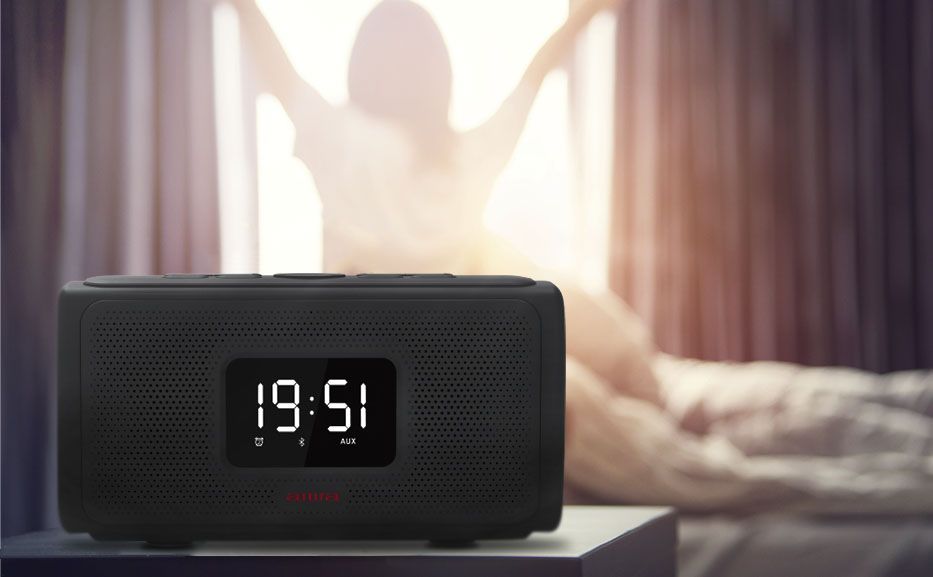 AIWA BLUETOOTH CLOCK RADIO RMS 20W