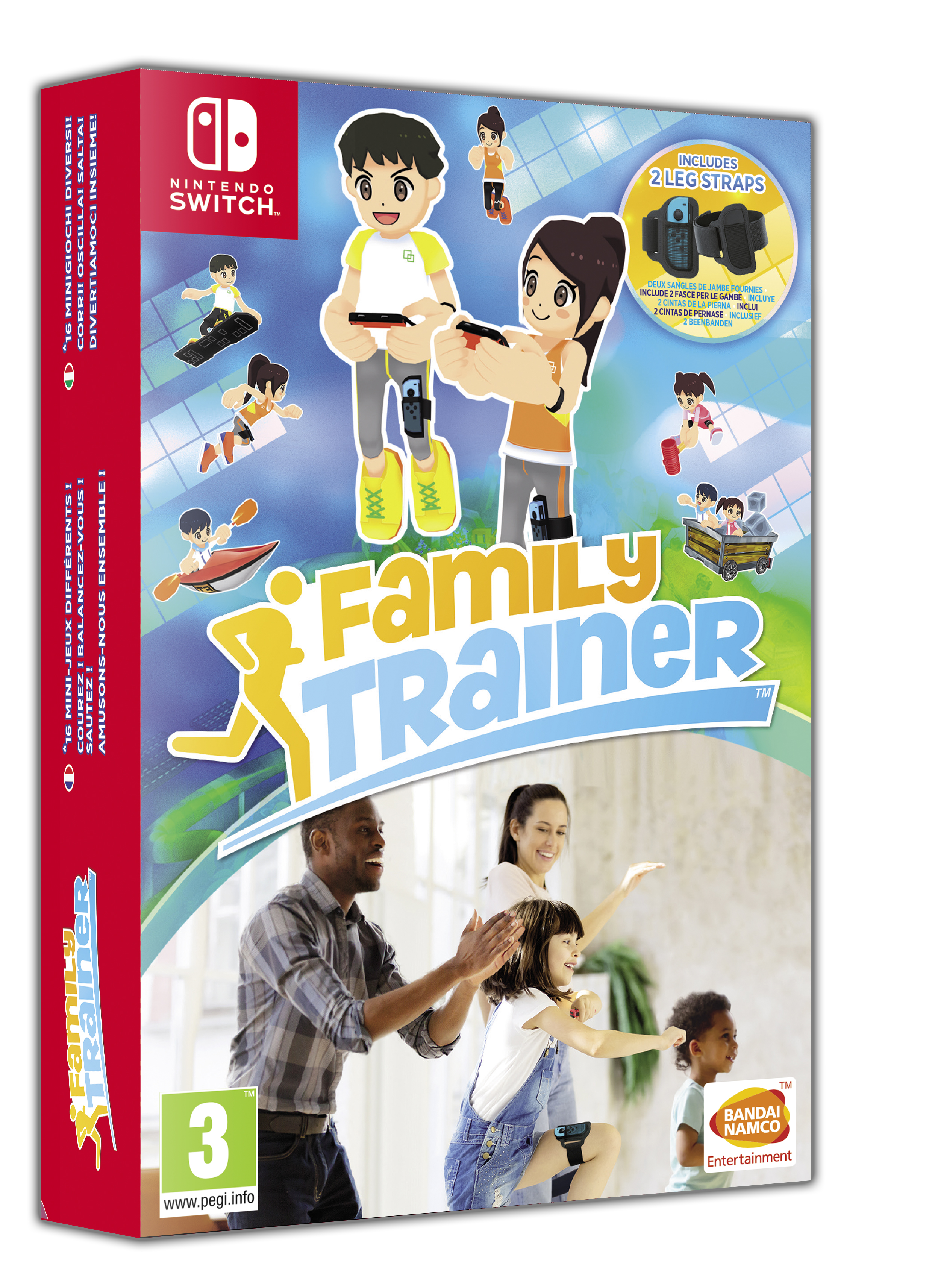 Family Trainer 2021 With Leg Bands Nintendo Switch NEW