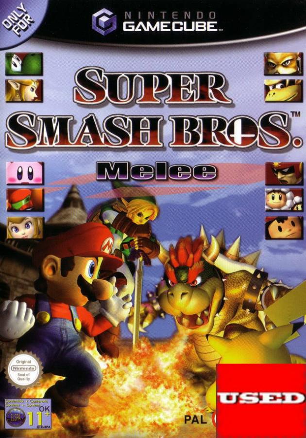 Super Smash Bros Melee GC USED
